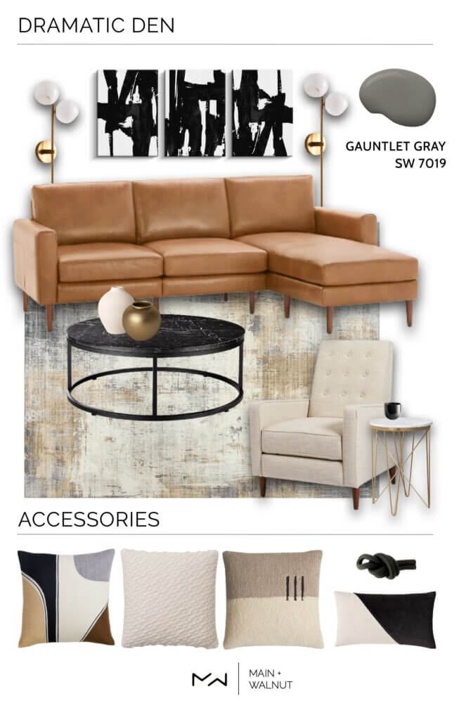 Dramatic Den - Main and Walnut 